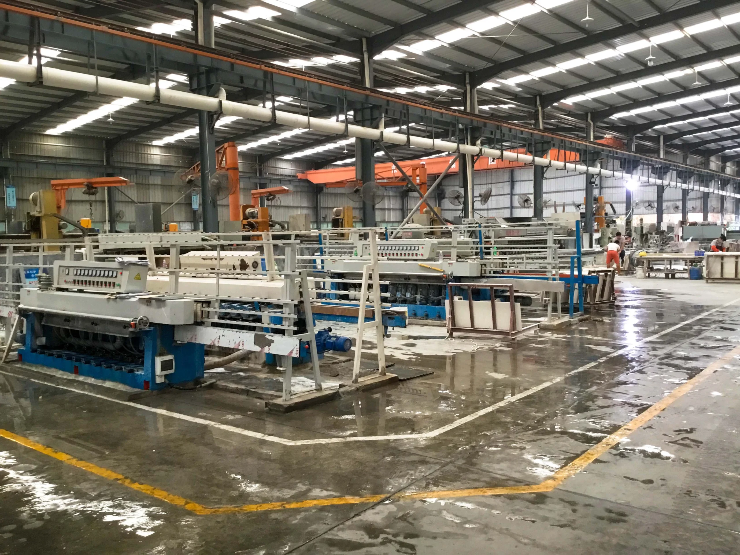 Dongxing Group Automatic Stone Edge Grinder for Granite Slabs